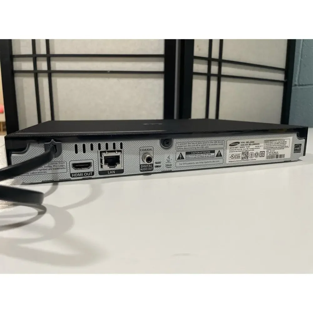 Samsung BD-J5900 Blu-ray Player/Working